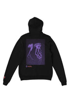 Load image into Gallery viewer, Chase Hudson 'Huddy Jellyfish' Black Hoodie
